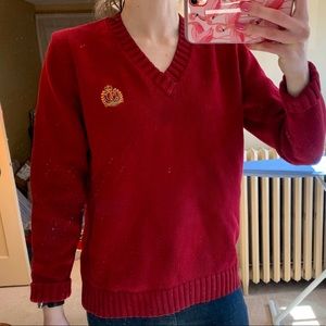 Vintage Ralph Lauren crown emblem sweater